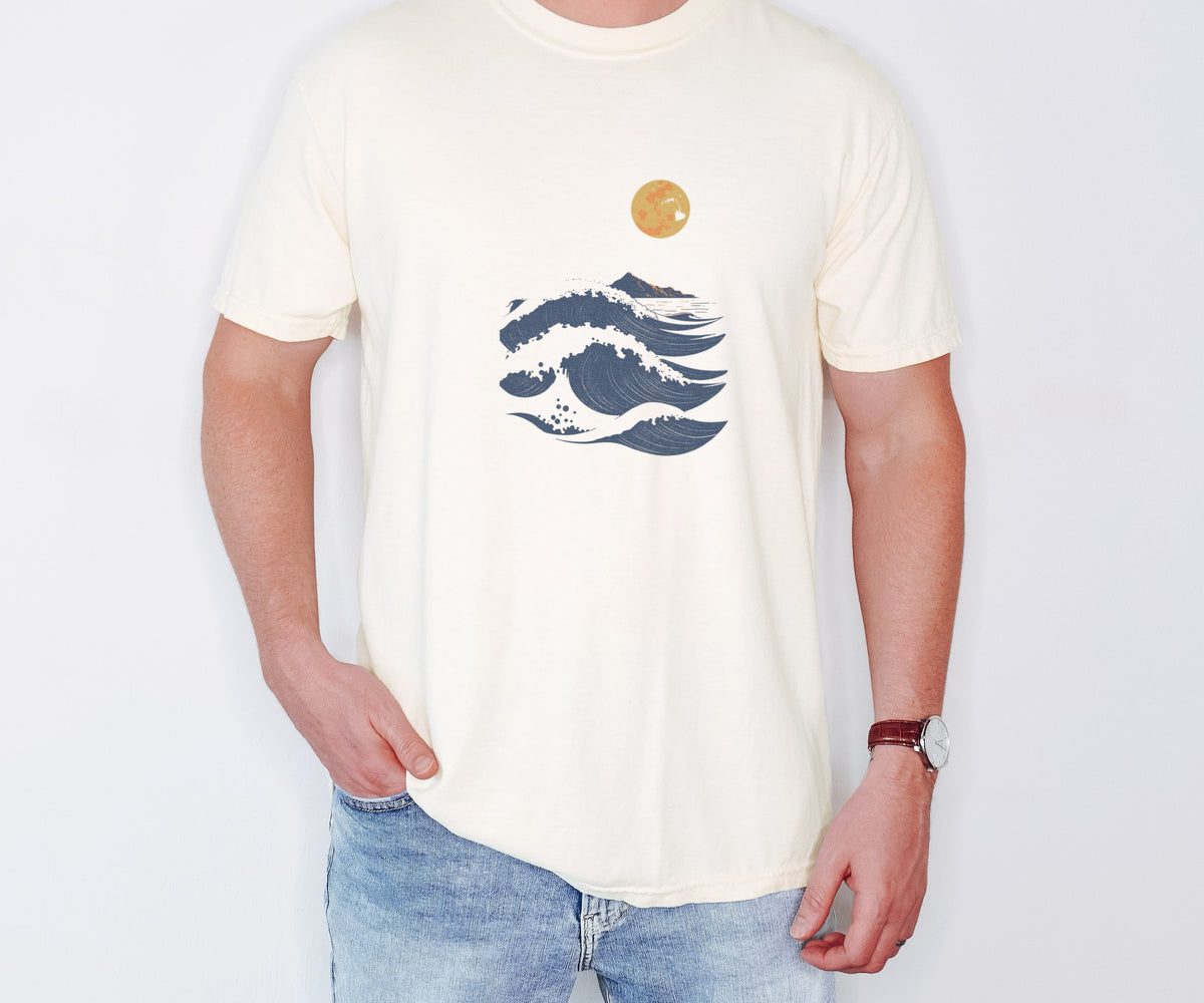 Beach Lover Shirt - Midnight Tide Tee - photo 1