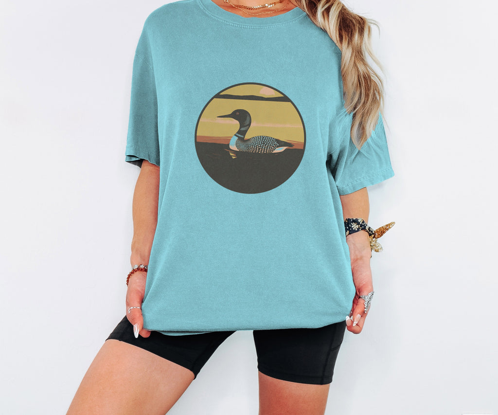 Lake Life Gift Shirt - Morning Loon Tee - photo 3