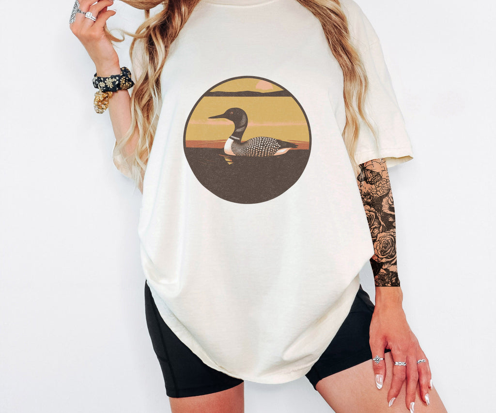 Lake Life Gift Shirt - Morning Loon Tee - photo 6