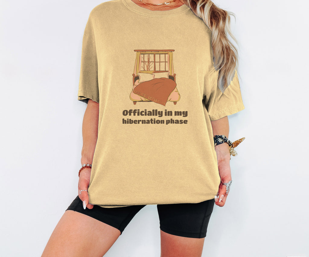 Winter Homebody Shirt - Officially in My Hibernation Phase Tee - photo 2