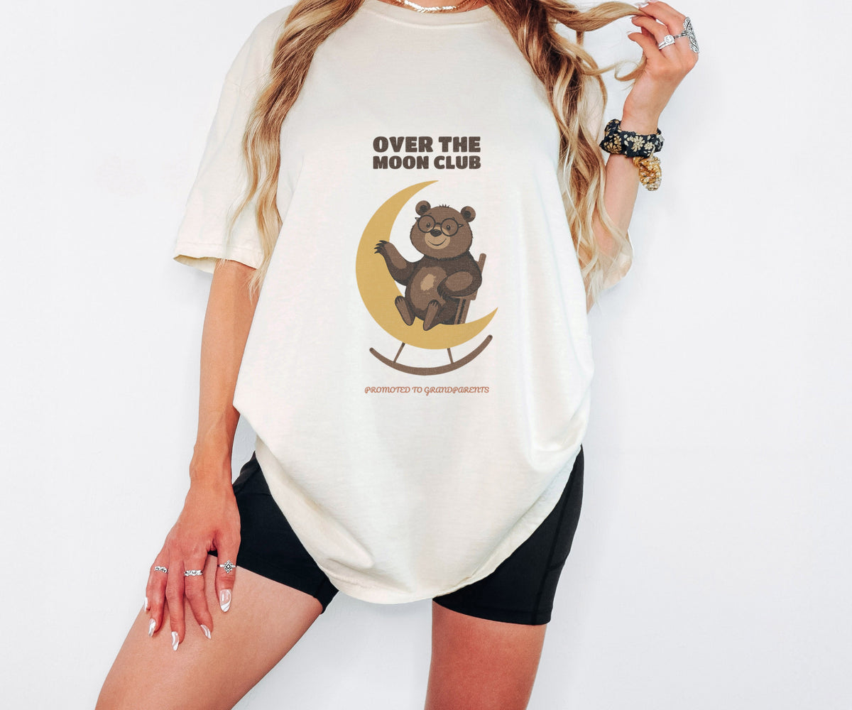 Gift Shirt - Over the Moon Club Promoted to Grandparents - photo 4
