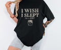 New Parent Shirt - I Wish I Slept Like a Baby Tee - photo 1