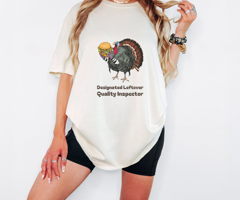 Foodie Gift Shirt - Designated Leftover Quality Inspector Tee - photo 4