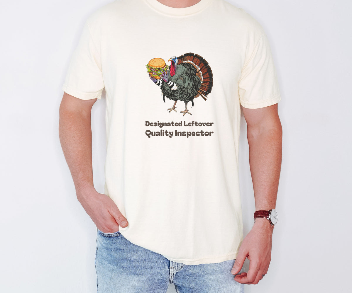 Foodie Gift Shirt - Designated Leftover Quality Inspector Tee - photo 1