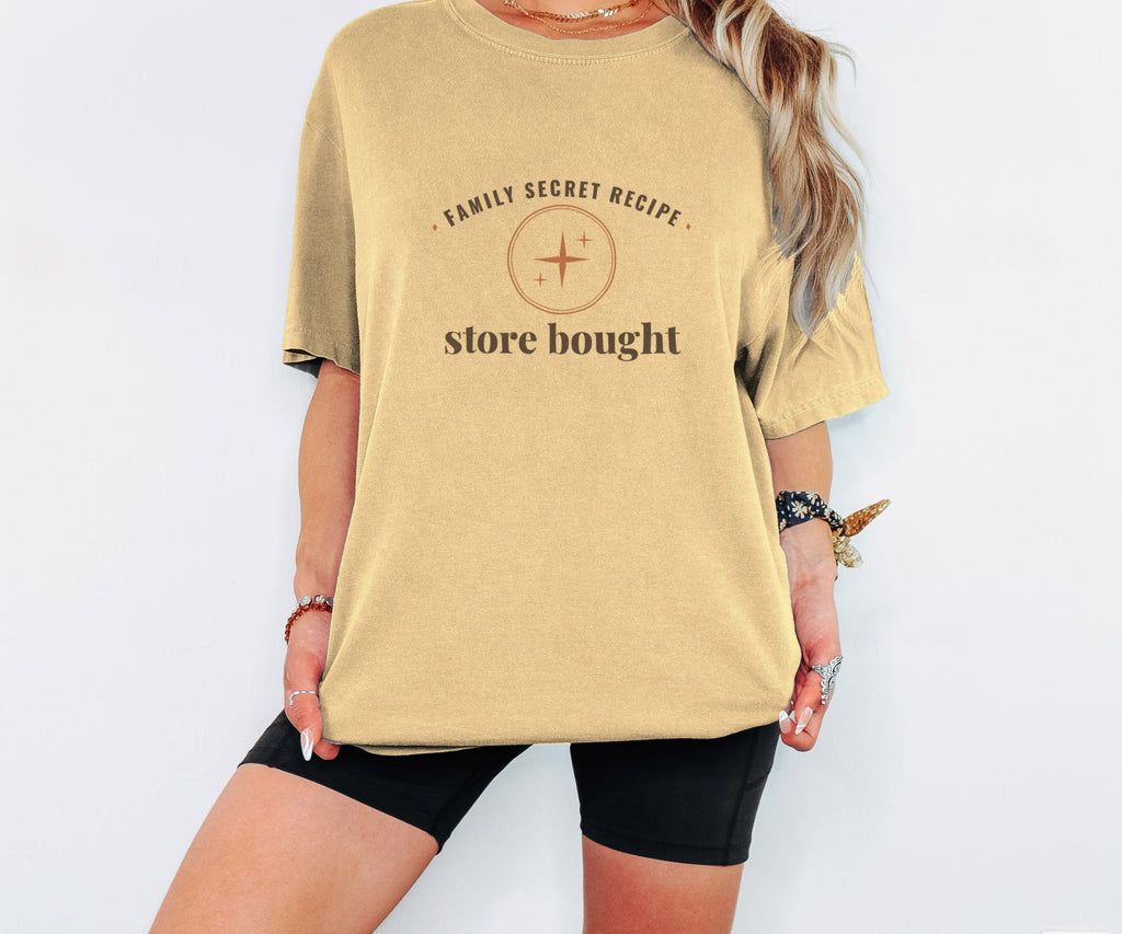 Christmas Host Gift Shirt - Family Secret Recipe Store Bought Tee - photo 2