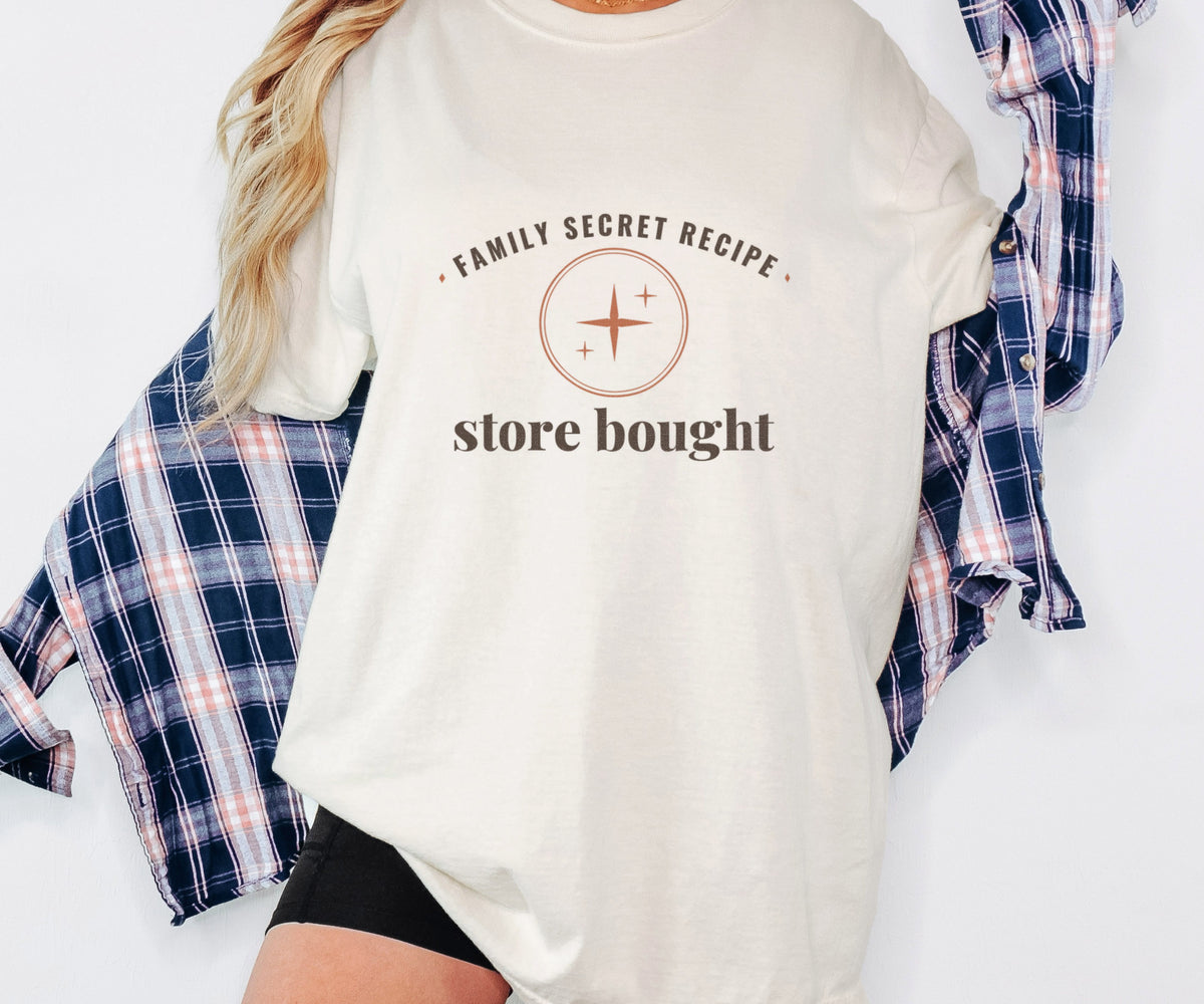 Christmas Host Gift Shirt - Family Secret Recipe Store Bought Tee - photo 5