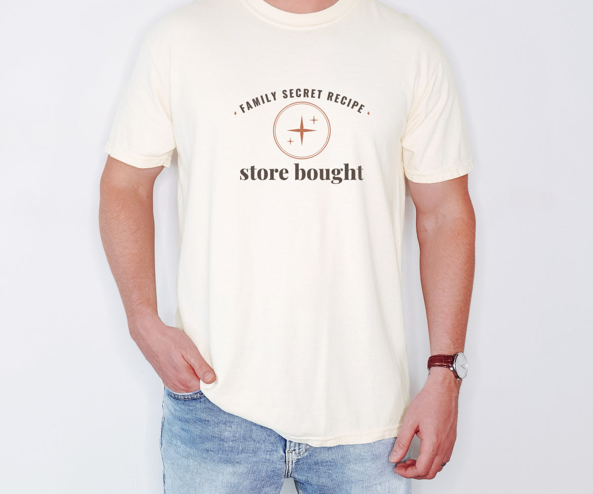 Christmas Host Gift Shirt - Family Secret Recipe Store Bought Tee - photo 1