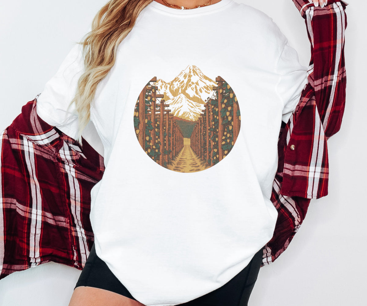 Craft Beer Lover Shirt - Alpine Hop Yard Tee - photo 5
