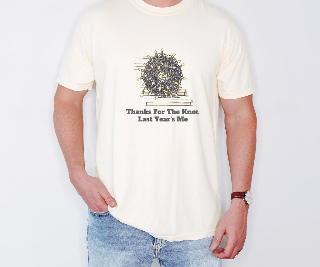Christmas Lights Lover Shirt - Thanks for the Knot Last Year's Me - photo 6