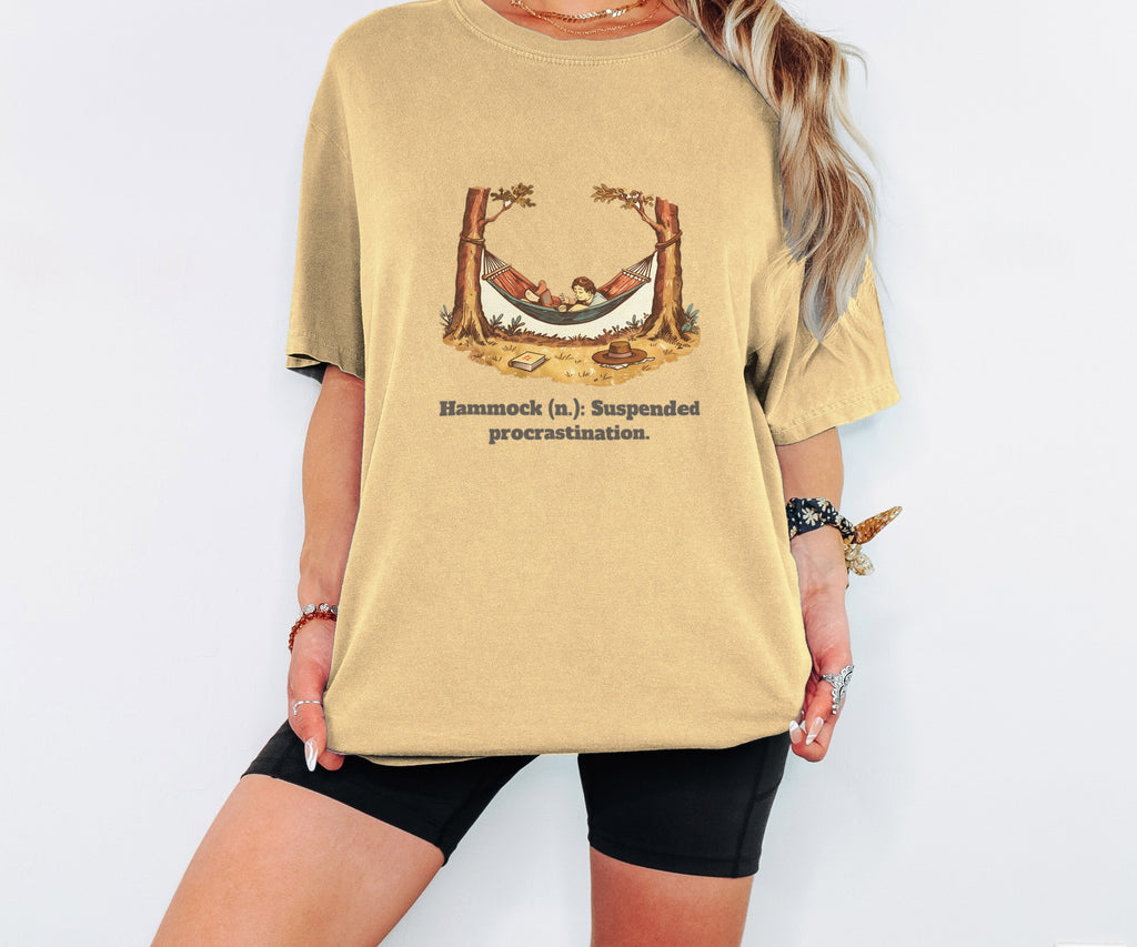 Camping Gift Shirt - Hammock : Suspended Procrastination. Tee - photo 2