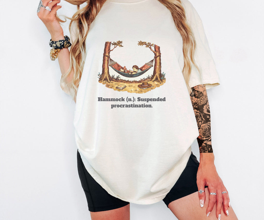Camping Gift Shirt - Hammock : Suspended Procrastination. Tee - photo 5