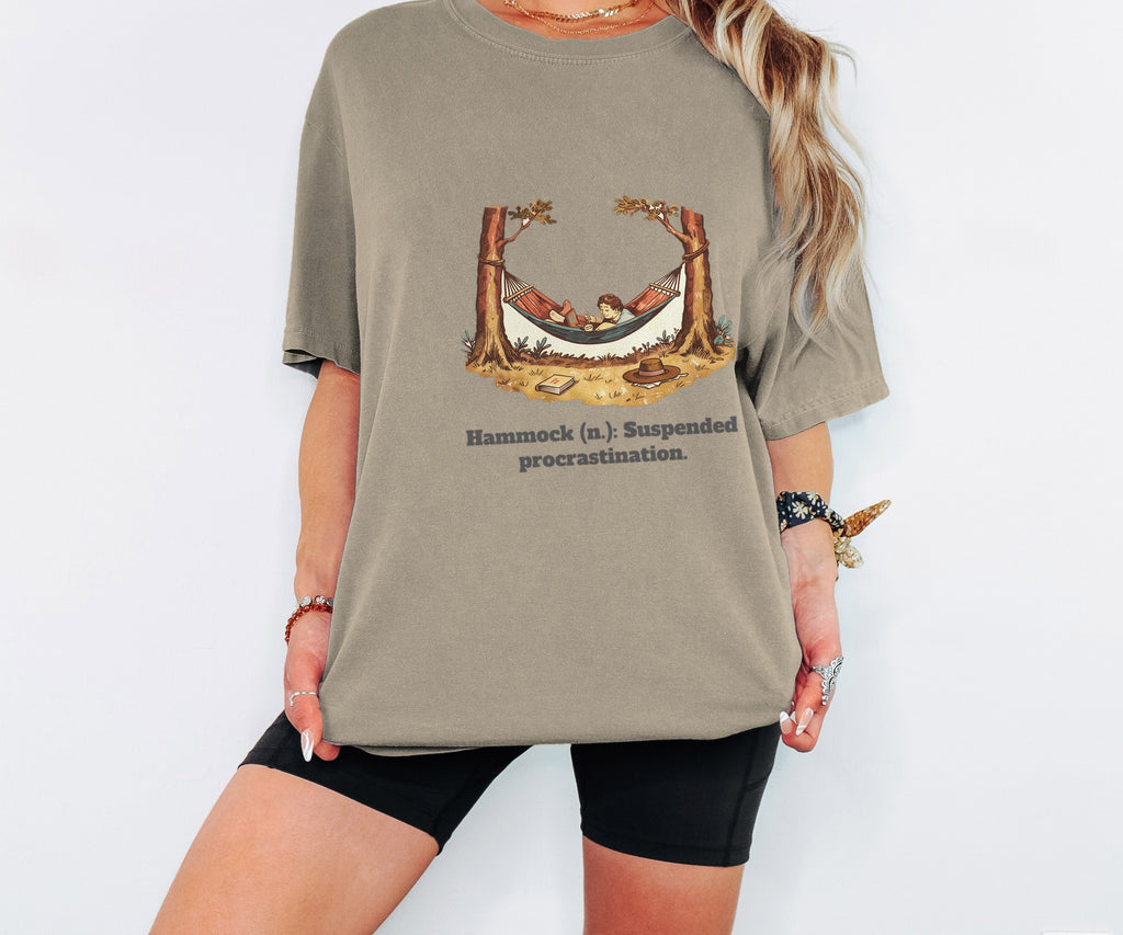 Camping Gift Shirt - Hammock : Suspended Procrastination. Tee - photo 6