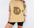 Wildlife Shirt - Squirrel Stealing Birdseed Wreath Tee - photo 2