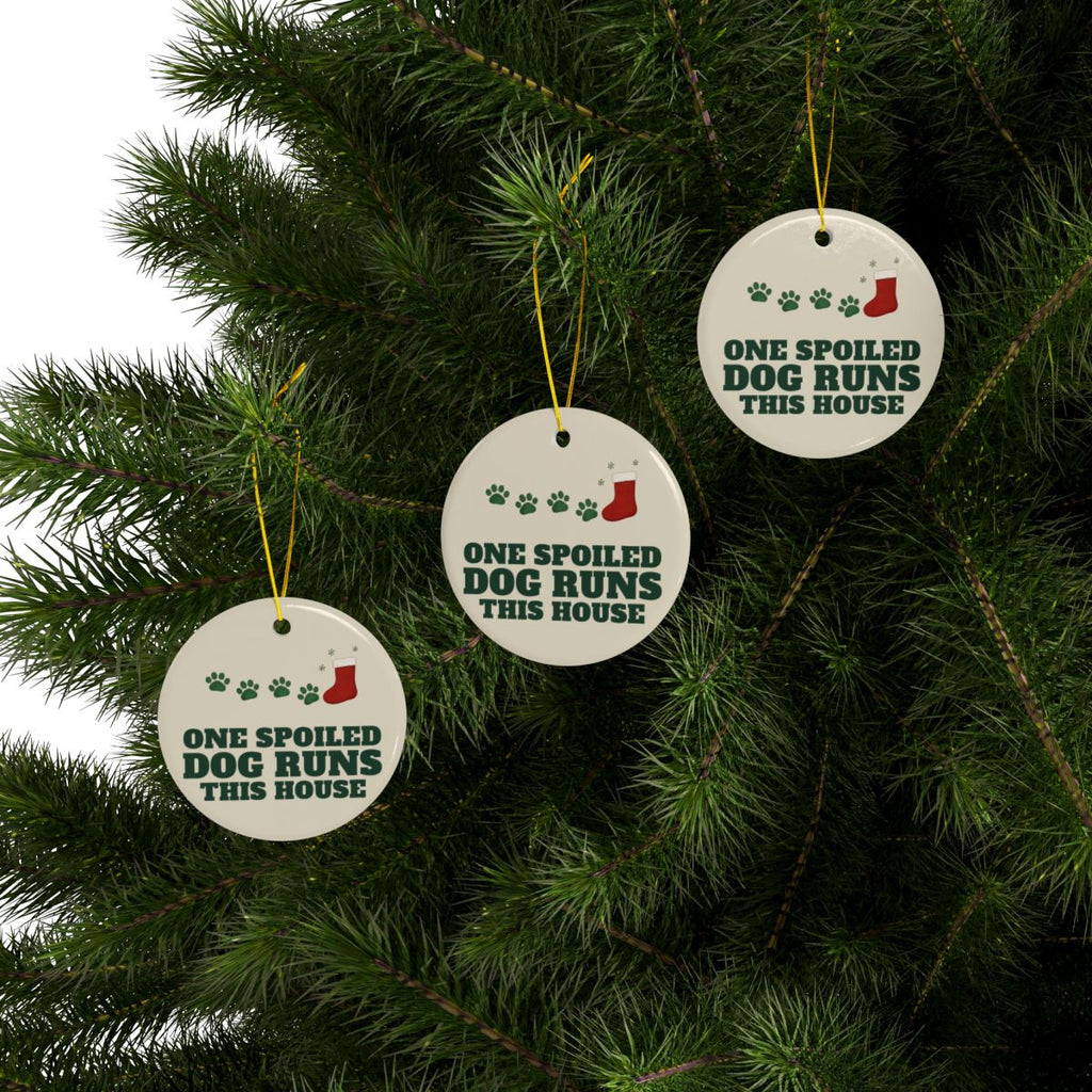 Good Dog Nice List ornament 3-pack